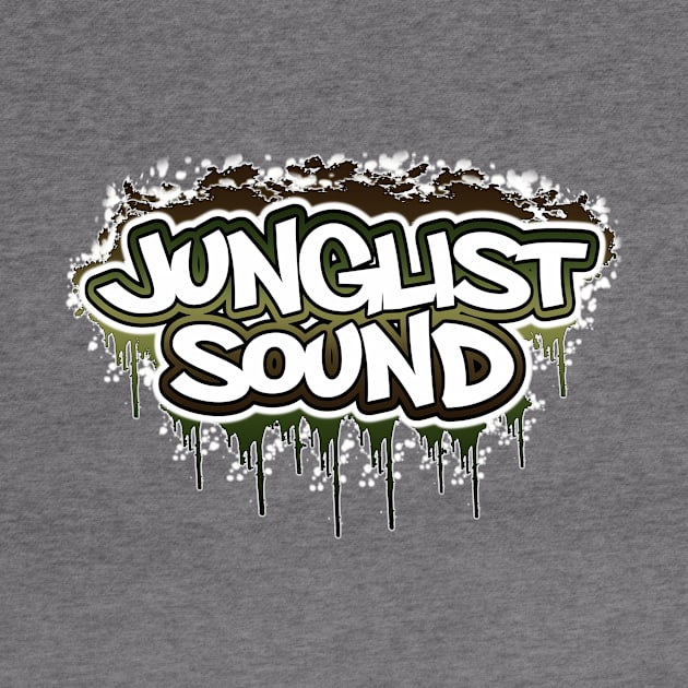 Junglist Sound-Drip-Camo by AutotelicArt